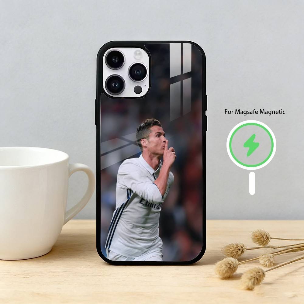 R-ronaldo крутой cr7 Чехол для телефона для iPhone 17,16,15,14,13,12,Plus,Pro,Max Для магнитной беспроводной зарядки
