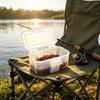 Breathable Fishing Live Baits Box Light Weight Plastic Live Baits Container Hanging Waist Plastic Baits Storage Box