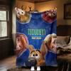 1PC Scooby-Doo 2020 Outdoor Flannel Blanket Soft Plush Decor for Picnics, camping,Bedroom, Playroom, Office1185A