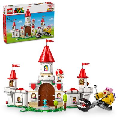 LEGO Противостояние с Супер Марио Персиковый замок Игрушка Подарок на день рождения Блок Рождество Девочки Мальчики Дети 7 лет 8 лет 9 лет
