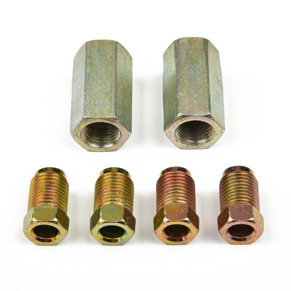 Parts Brake Pipe Connector Replacement Union 3/16\\\"