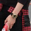 Casio Серия Full Metal Three Eyes Водонепроницаемость 200 метров Кварцевый механизм Стальной ремешок Мужские часы Золотые GM-6900G-9PR