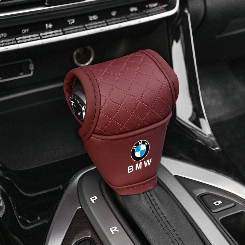 GOKO5 Car Gear Shift Knob Non-Slip Grip Handle Control Covers For BMW 1 3 5 7 Series X1 X3 X4 X5 F10 F15 F16 F20 F30 F18 F25 M3 M4 E34