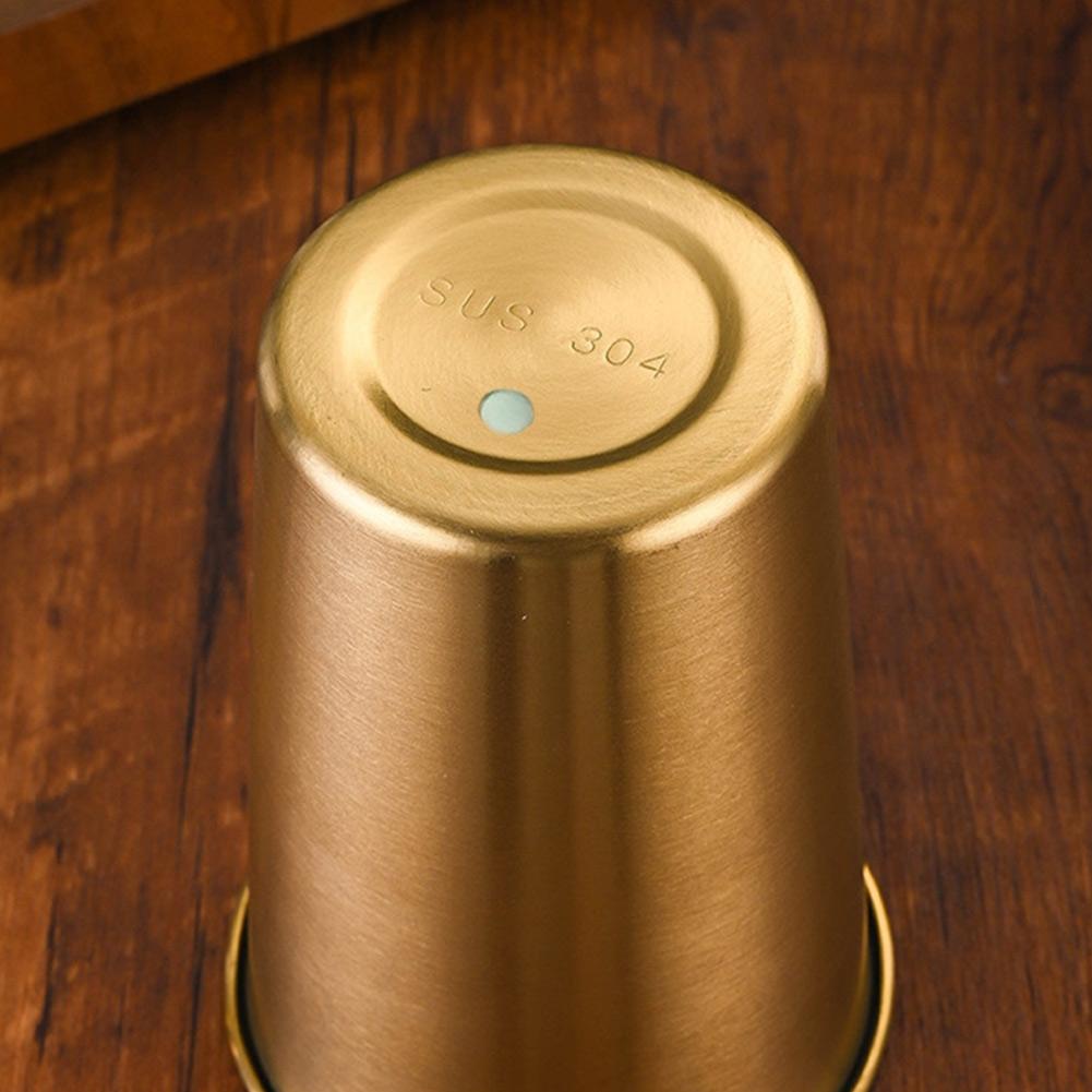 Прочная кружка из нержавеющей стали для пива для кемпинга и вечеринок 240 500 мл