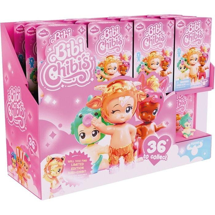 Figurine - BANDAI - Bibi Chibis - Design soigné - Qualité exceptionnelle - Pour enfants à partir de 3 ans