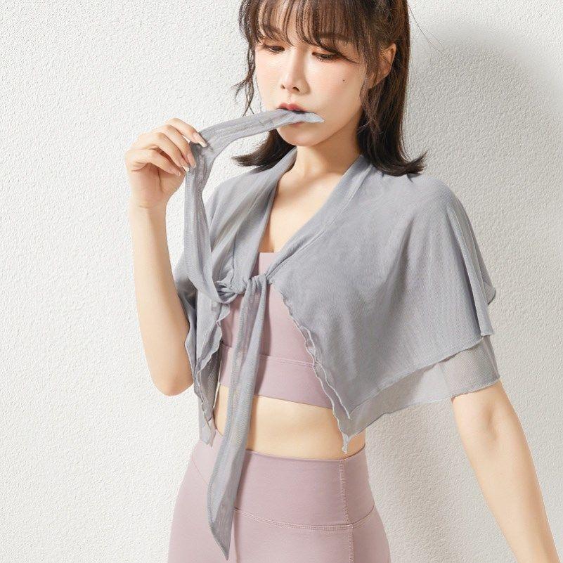 Спортивная Фитнес-юбка против смущения, анти-экспозиция, закрывающий бедра, танцевальный фартук