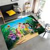 1PC Tinker Bell Theme Rug for Bedroom Fluffy Square Floor Carpets Living Room Home Decor Rugs Soft Velvet Mat Area Rug Potdemiel