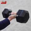 Jiyue Rubber Coated Hex Dumbbell