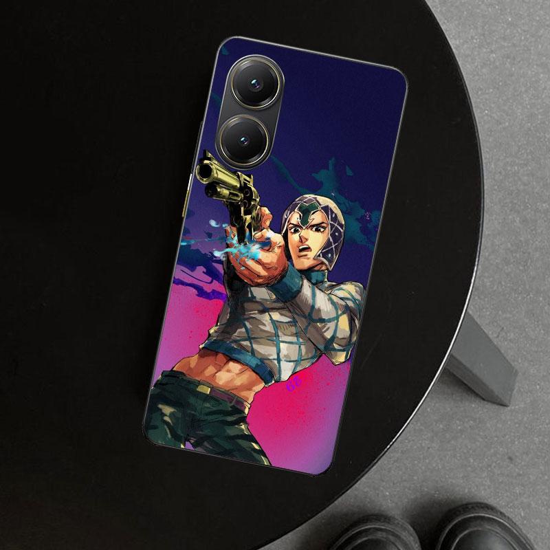 Чехол для телефона JoJo Adventure Guido Mista для Xiaomi Poco X6 X5 X7 Pro F7 Ultra Redmi 15C 15 13C 13 12C 12 10C 10 10A 9C 9A 9T