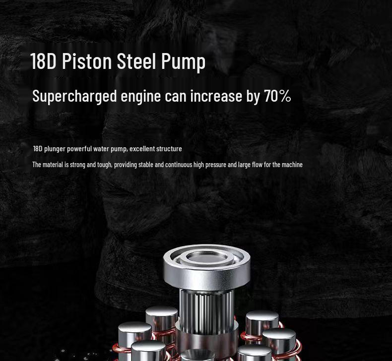 Rechargeable Cordless High-Pressure Car Washer & Multifunction Water Gun