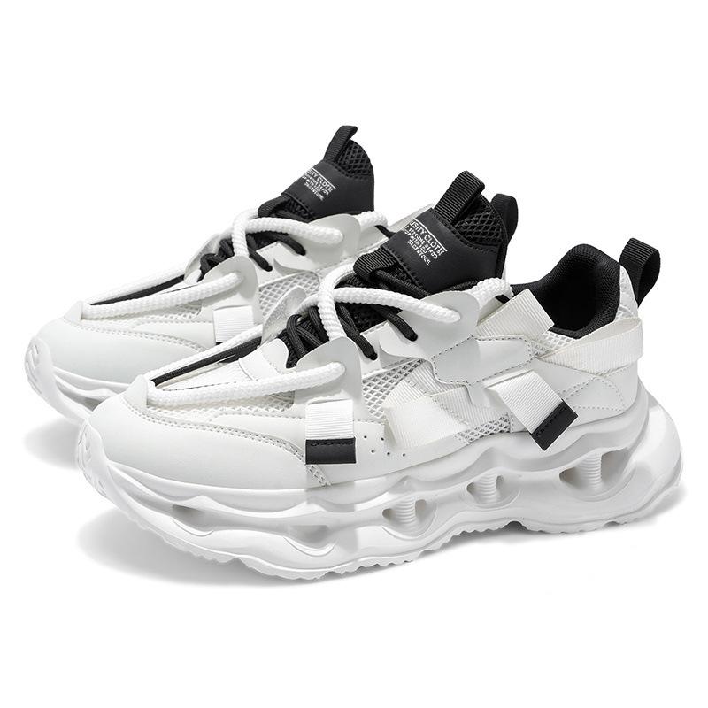 Мужская обувь 2025 новая осенняя дышащая повседневная универсальная спортивная трендовая обувь молодежная легкая трендовая платформа кроссовки для папы