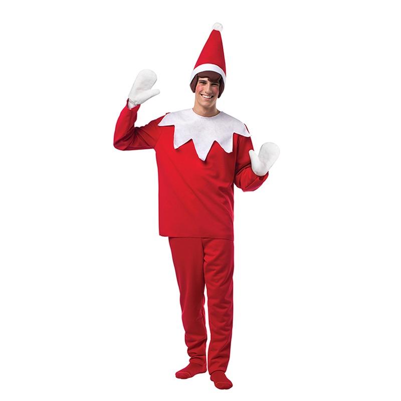 Soft And Breathable Cotton Elf On The Shelf Costume For Halloween