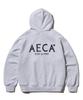 Толстовка Aeca Aeca Signature на молнии - Светло-серый