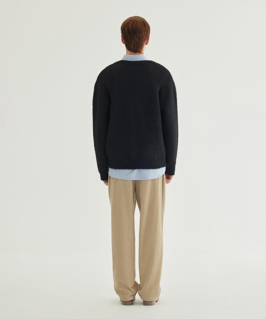 COVERNAT [Easy Pants] Regular Corduroy Pants Beige