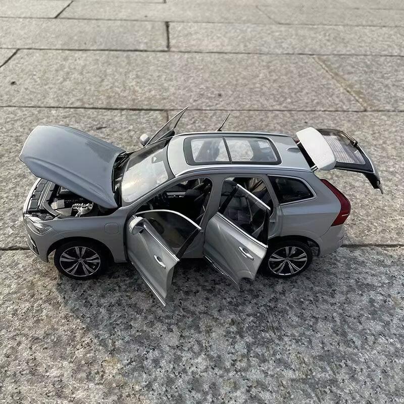 Новый 1:18 2023 VOLVOs XC60 Внедорожник Литой Модель Автомобиля Металлическая Литая Игрушечная Машинка Модель Автомобиля Симуляция Коллекция Подарок для Детей Украшение