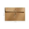 20pcs Retro Kraft Paper Envelopes European Style Simple Archive Bag  Mailers Set