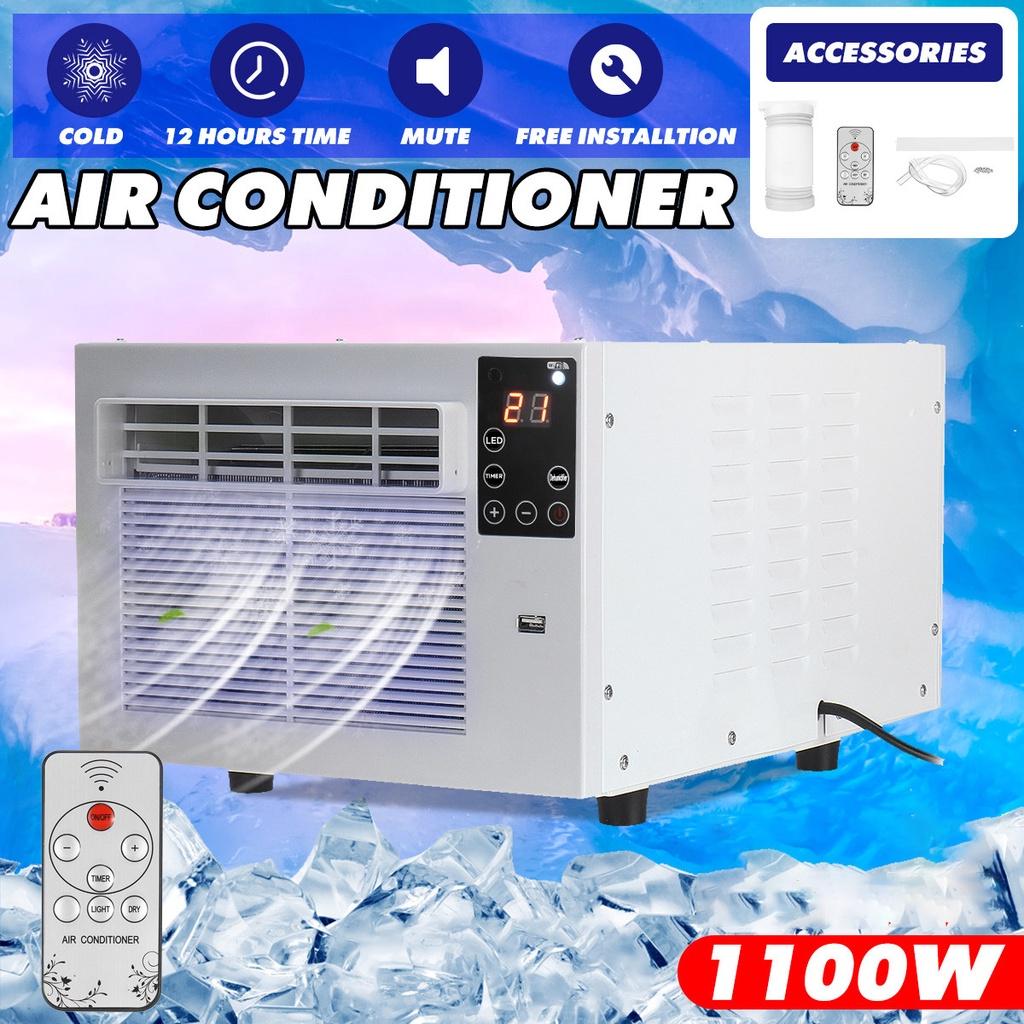 Портативный Маленький Кондиционер Умный Пульт Дистанционного Управления Энергосберегающий Осушение Кондиционер Спальня Воздушный Охладитель 18x11x9.1 дюймов