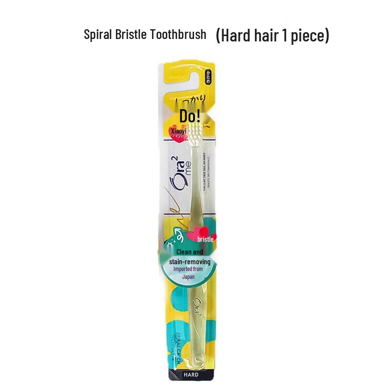 Ora2 Adult Gum Care Spiral Bristle Toothbrush