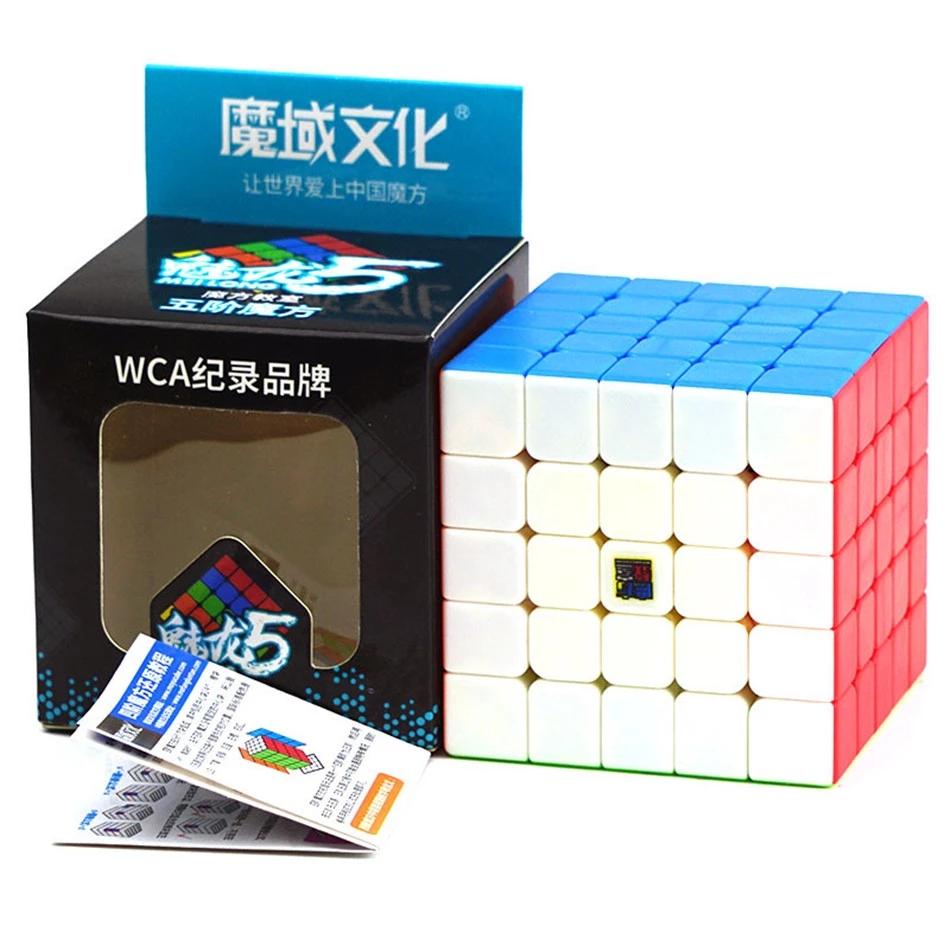 MOYU Speed ​​Magic Cube 3x3x3 4x4x4 5x5 головоломка без наклеек образование обучение Cubo Magico игрушки для детей подарок