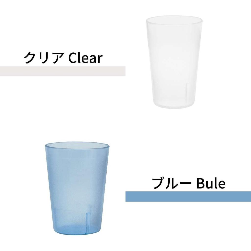 Thunder Group Стакан 470 мл 16 унций, набор из 12 стаканов для коммерческого использования, можно мыть в посудомоечной машине, пластиковый, стеклянный, легкий, ударопрочный, с антипригарным покрытием PLTHTB016B-12S