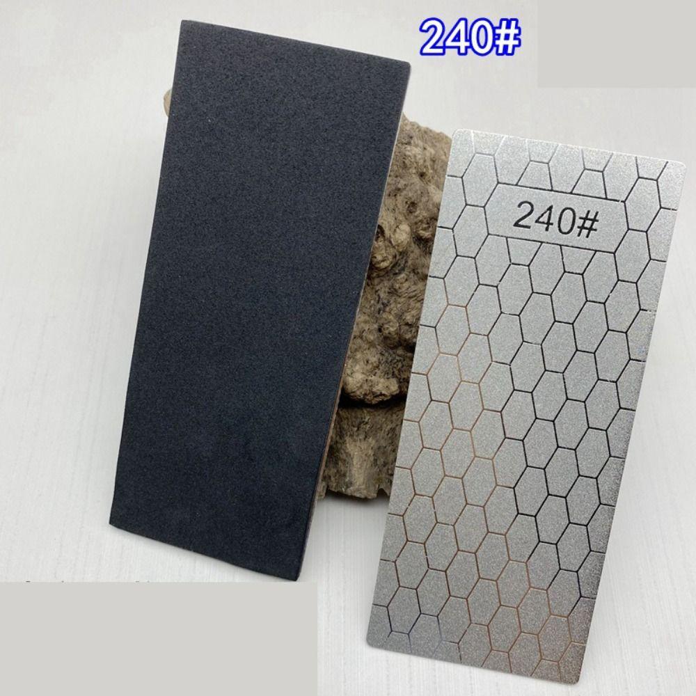 With Anti-skid Base Diamond Sharpening Stones 240-3000 Mesh Honeycomb Surface Plate  Grind