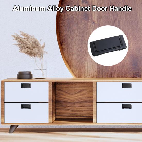 Современная невидимая дверная ручка, шкафы, ящики, ручки из алюминиевого сплава, скрытая невидимая дверная ручка