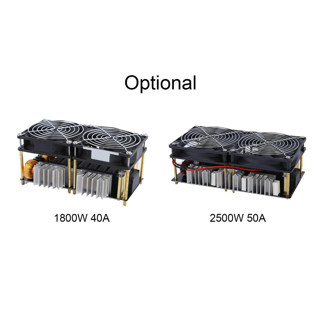 2500W 50A DC 12-48V Плата индукционного нагрева ZVS Модуль питания Высокочастотное низкое напряжение