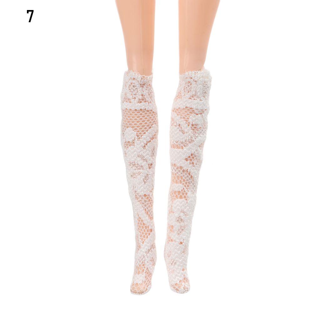 DIY Children Kids Girl Doll's Clothes Accessories Lace Socks Christmas Gift 1/6 Doll Stockings