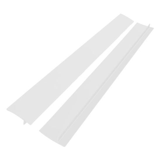 1/2 шт. силиконовая крышка для зазора между плитой и кухонной плитой, заполнитель зазора между плитой и духовкой, защита от проливания