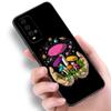 Hippie Mushroom Buddha Phone Case For Xiaomi Redmi Note 5 6 9T K20 K40 K50 Pro 7A 8A 9A 9C 9i 10A 10C A1 S2 Soft TPU Black Cover