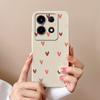 For Infinix Hot 30 Play GT 10 Pro Itel  A05s A04 Tecno Camon 20 Premier 5G Phone Case Cover Fashion Love Heart Matte Soft Silicone Shockproof Bumpers