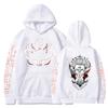 My Hero Academia Anime Streetwear Hitoshi Shinso Print Hooded Men Women Prevalent Hoodies Oversized Sweatshirt Harajuku Pullover