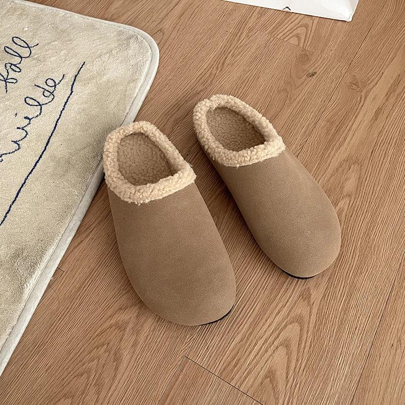 Мода зимние леопардовые женские домашние меховые мюли тапочки повседневные закрытые туфли на плоской подошве шлепанцы женские удобные теплые хлопковые туфли