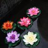5Pcs Artificial Floating Water Eva Lotus Flower Pond Decor Tank Plant Ornament