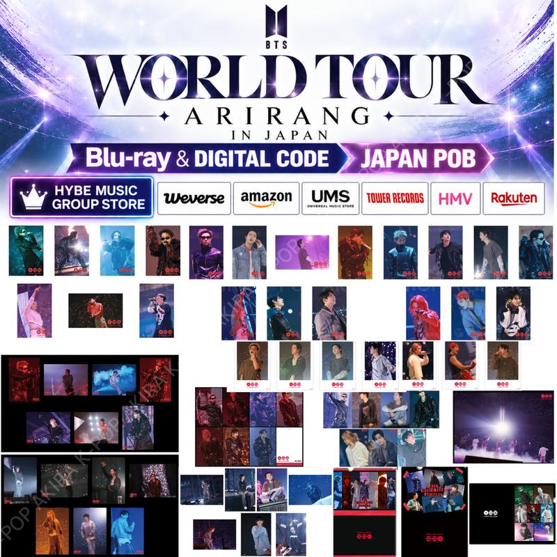 BTS МИРОВОЙ ТУР АРИРАНГ В ЯПОНИИ Blu-ray и ЦИФРОВОЙ КОД ЯПОНИЯ POB / Предзаказ