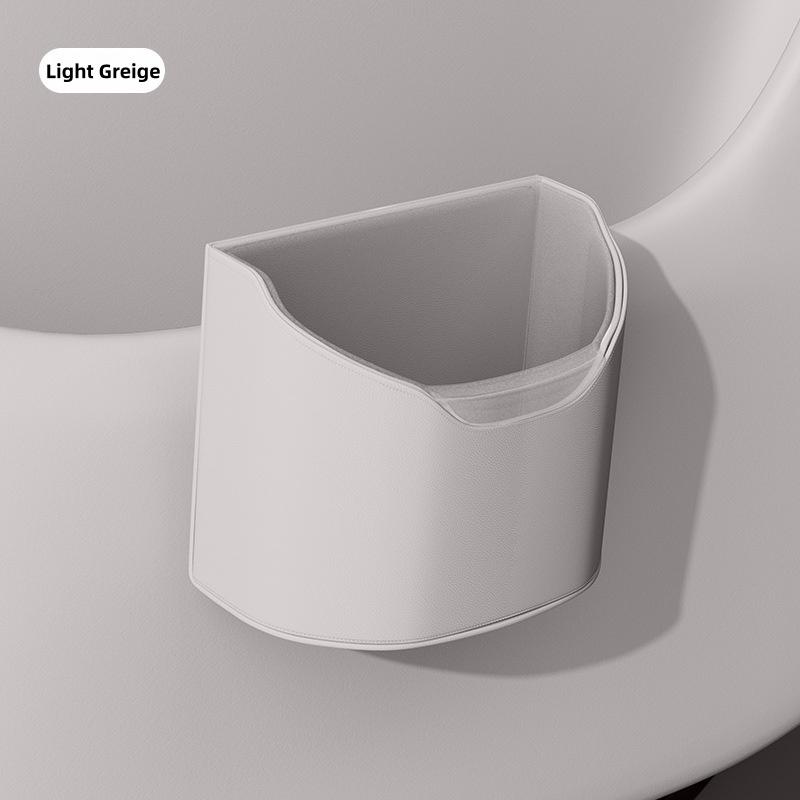 1pc Detachable Waterproof Car Trash Can - Mini Leakproof Garbage Bin & Organizer for Easy Cleaning & Tidy Interiors