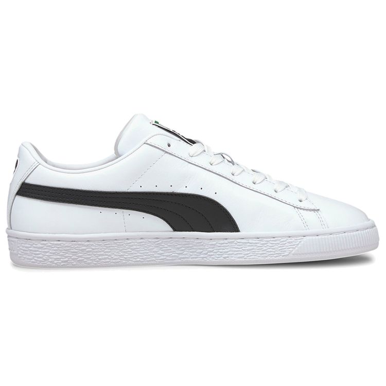 Puma Кроссовки Basket Classic 21 Унисекс Белый Черный Низкие 374923-02