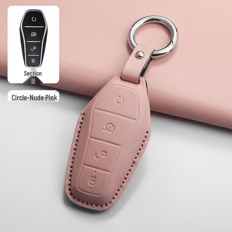 Чехол для ключа BYD для Han, Qin Plus DMI, Song Pro, Tang L, Yuan 05, Seagull, Seal 06, Dolphin Cross-border