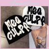Letter Style Street Pattern Neutral Plush Casual Knitted Hat For Fall And Winter