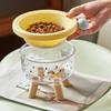 Эргономичная миска для кошачьего корма на высоких ножках, съемная, легко моется, кормушка для домашних животных, нескользящая, устойчивая подставка, приподнятые миски для животных