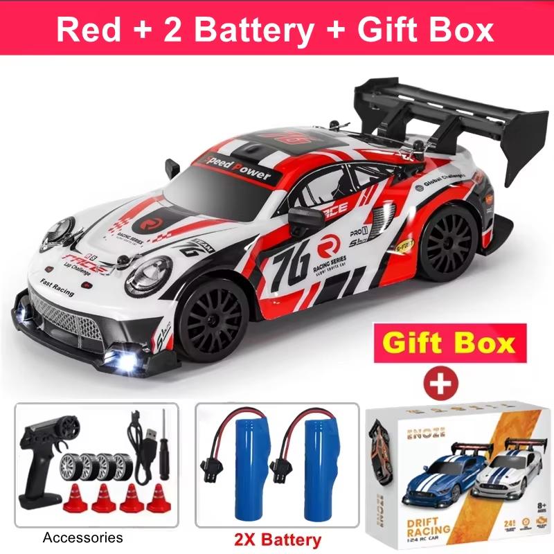 4WD RC Drift Car Remote Control GTRPRO AE86PRO Model 4x4 Racing RTR Radio Truck Vehicle Toy Gift for Boy Girl Children Kids Adult