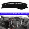 For Hyun Dai Sonata Sonica EF 1998-2005 LHD RHD Sunshade 2004 2003 2002 2001 2000 1999 Car Dashboard Cover Dash Mat Carpet Cape