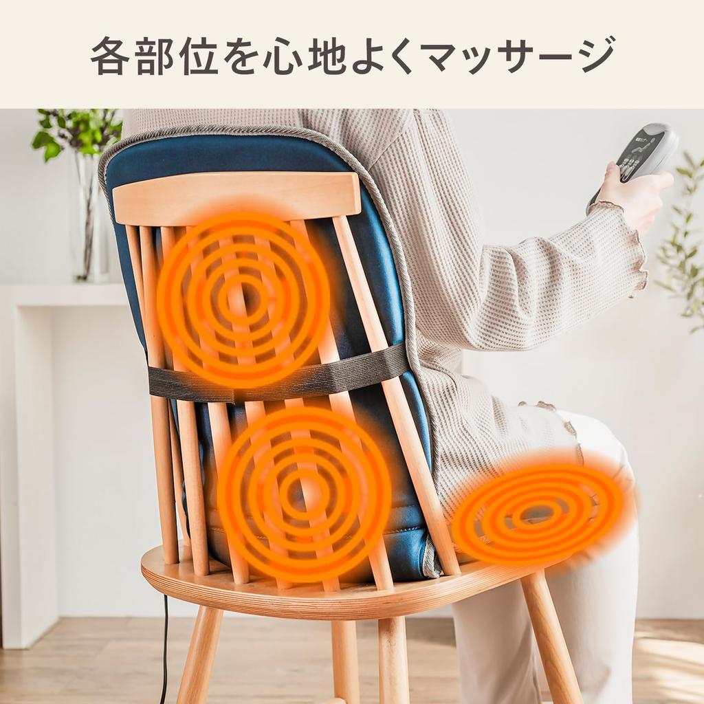 Twin Bird Seat Vibration Managed Medical Auto Off Массажер темно-синего цвета, Тип, 3-ступенчатое переключение, Легкий, Оборудование, Таймер, EM-2546BL