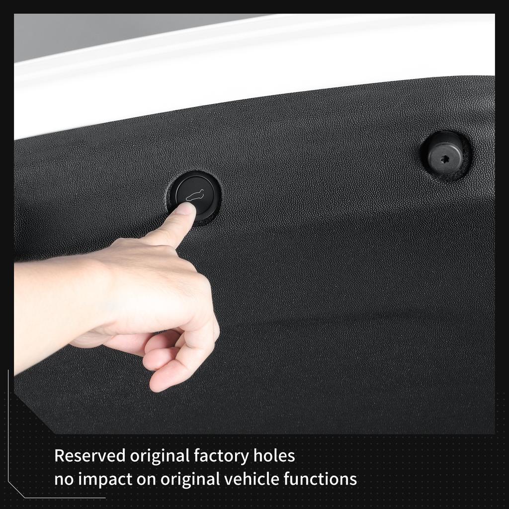 LUCKEASY for Tesla Model Y L 6 Seat 2025 2026 Car Trunk Tailgate Protection Pad Trunk Anti-dirty Protective Pad Accessories