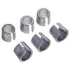 3Pairs Silver Battery Terminal Shim Battery Post Extender Battery Sleeves Battery Shim