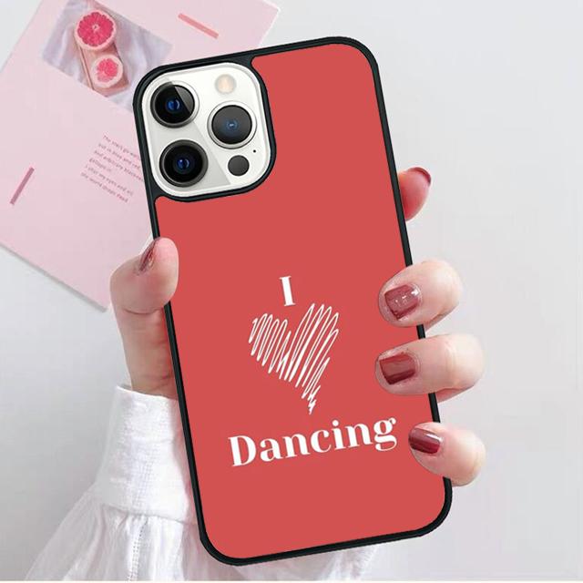 I Love Dance Coque Shell For iPhone 17 Air 15 16 14 13 12 Pro Max 11 Pro Max Plus Phone Case Cover