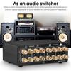 Douk Audio VU3 Dual Analog VU DB Panel Display Audio Switcher Box Meter, 2-полосный переключатель усилителя/динамика,