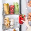 Органайзер для холодильника Ящики для хранения фруктов и продуктов Ящик для хранения Прозрачный ящик для хранения яиц Морозильник Кухонный холодильник Органайзер для хранения
