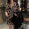 Retro Leopard Print Women's Mid-Length Sun Protection Shirt