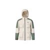 Color Block Hooded Work Sports Woven Jacket Men Jacket Garden-Gray A11M417703F-GY